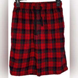 Pendleton XS Red & Green Plaid Cotton Shorts